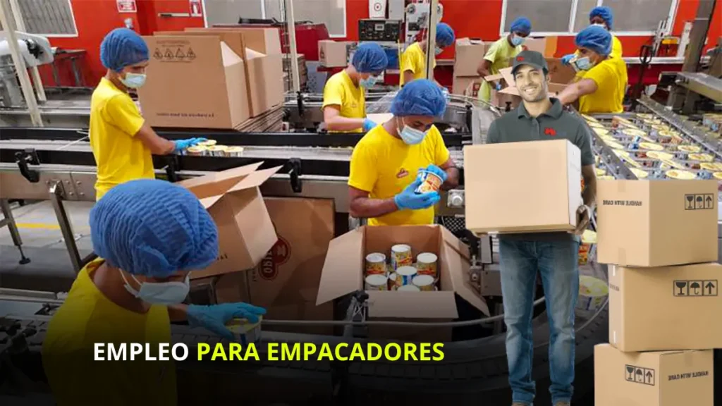 SE REQUIEREN EMPACADORES AREAS DIFERENTES Postula ahora vacantes limitadas.